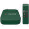 University of Miami Horizontal Mark on Green Apple TV Skin